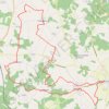 Trace GPS Villebois Lavalette 37 kms, itinéraire, parcours