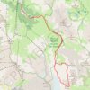 Trace GPS Col du Souffre et Lacs Mont-Coua, itinéraire, parcours