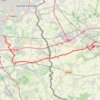 Trace GPS Gare de Tournai - Gare d'Ascq, itinéraire, parcours