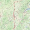 Trace GPS Itinéraire de Losne à Privas, itinéraire, parcours