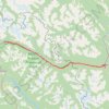Trace GPS Mount Robson Provincial Park - Jasper, itinéraire, parcours