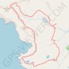 Trace GPS Cnoc Ramhar, itinéraire, parcours