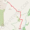 Trace GPS Sierra nevada, itinéraire, parcours