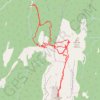 Trace GPS Som (Petit et Grand) depuis la Ruchère (Chartreuse), itinéraire, parcours