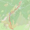 Trace GPS Monte Cugulet, itinéraire, parcours