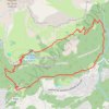 Trace GPS Tour Charbonière et Chalets de Varan, itinéraire, parcours
